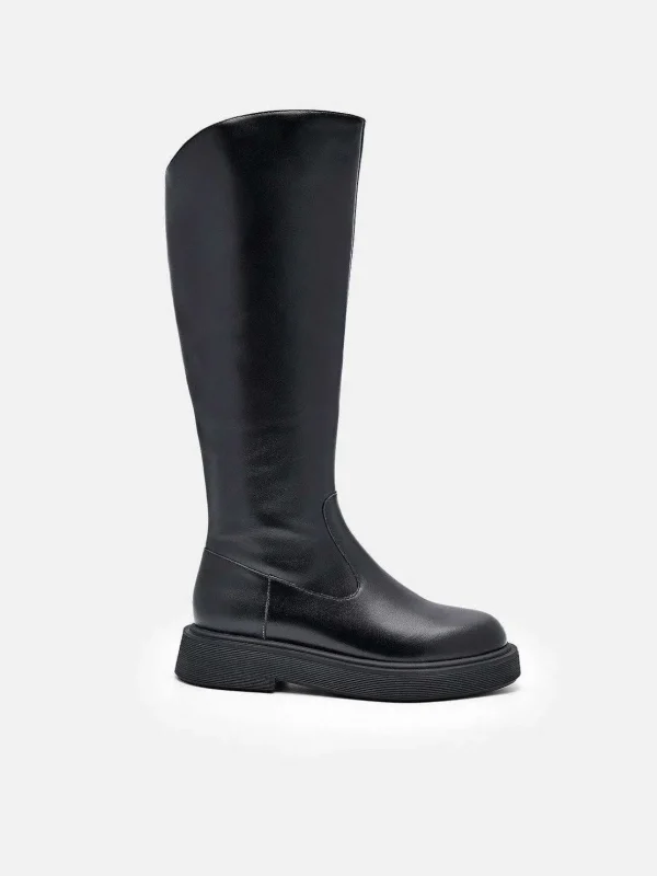 Flo Leather Knee Boots<PEDRO Cheap
