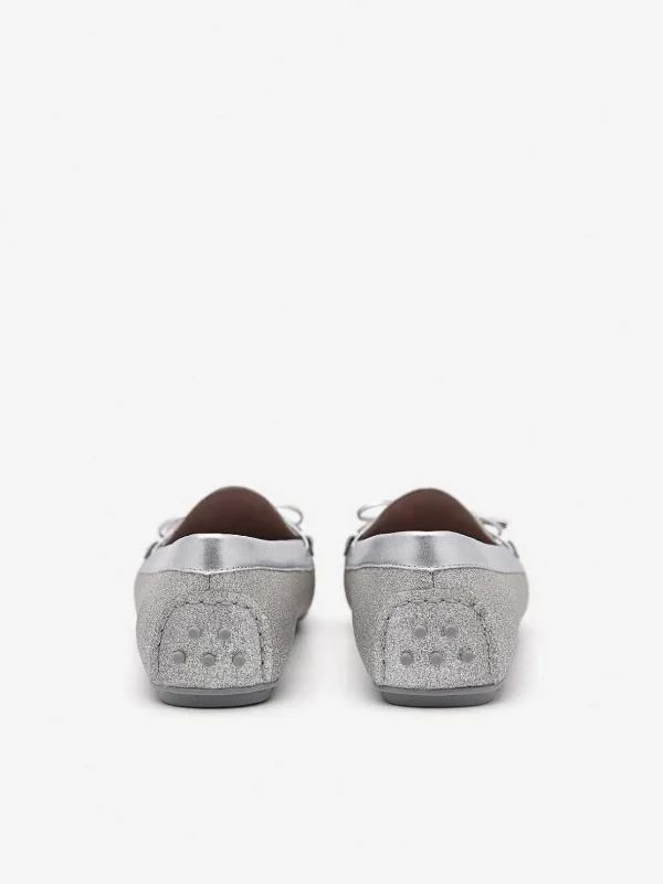 glitter_bow_driving_shoes_2.webp Glitter Bow Driving Shoes<PEDRO Hot