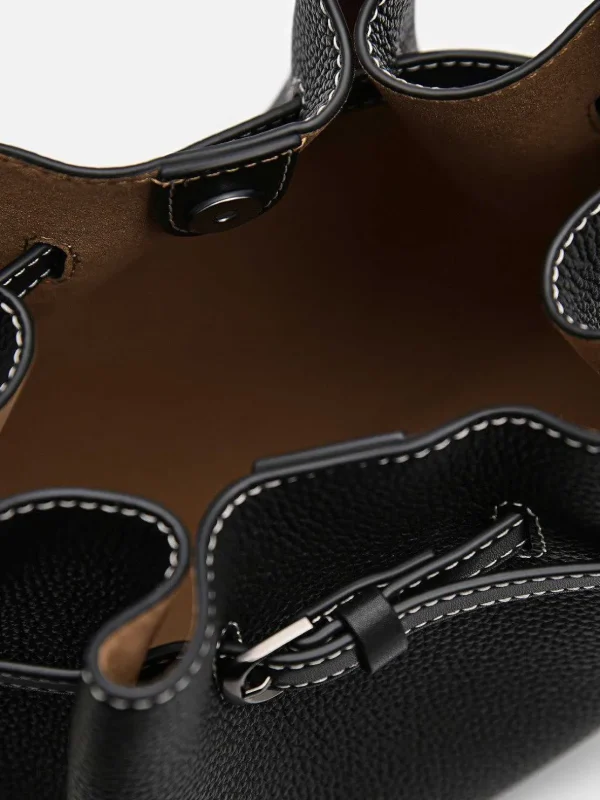 Helix Leather Bucket Bag<PEDRO Best