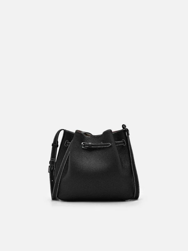 Helix Leather Bucket Bag<PEDRO Best