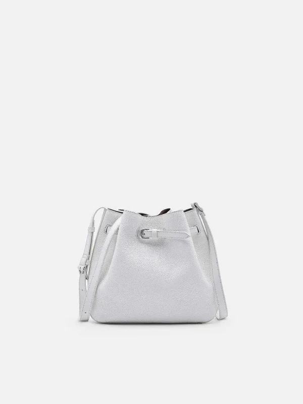Helix Leather Bucket Bag<PEDRO Store
