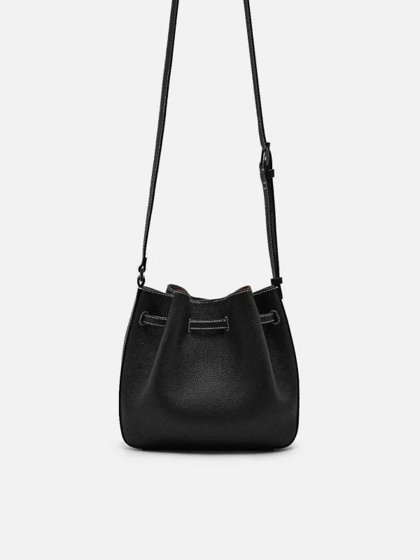Helix Leather Bucket Bag<PEDRO Best