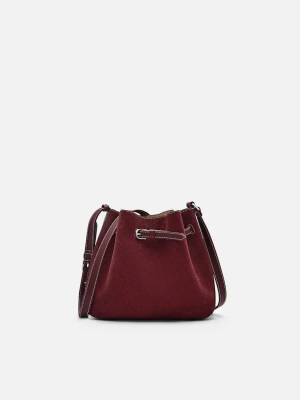 Helix Leather Bucket Bag<PEDRO Cheap