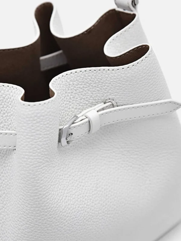 Helix Leather Bucket Bag<PEDRO Store