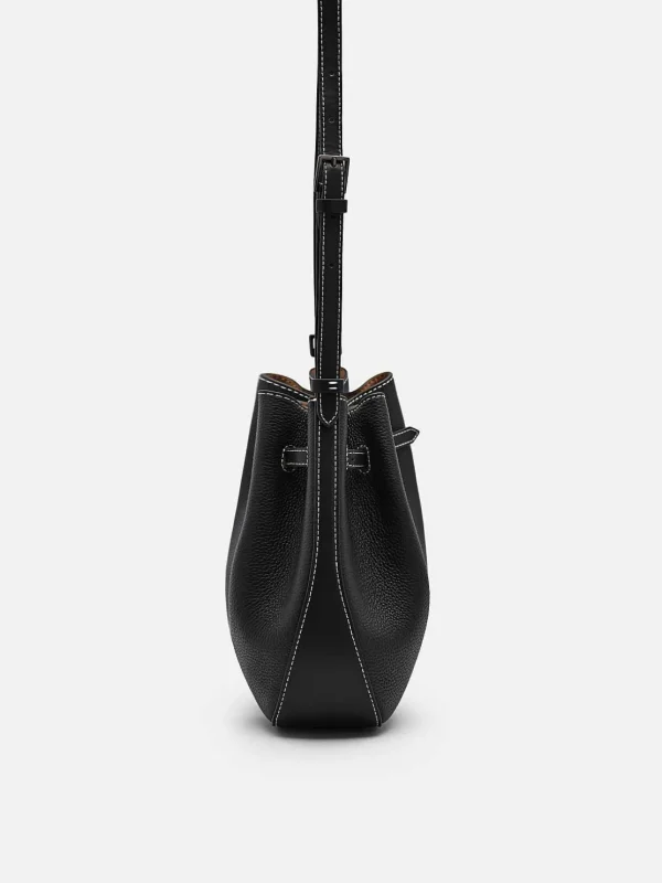 Helix Leather Bucket Bag<PEDRO Best