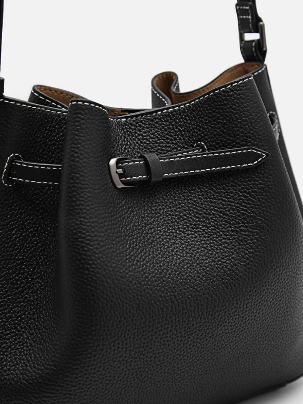 Helix Leather Bucket Bag<PEDRO Best