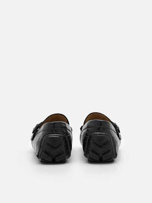 Helix Leather Driving Shoes<PEDRO Cheap