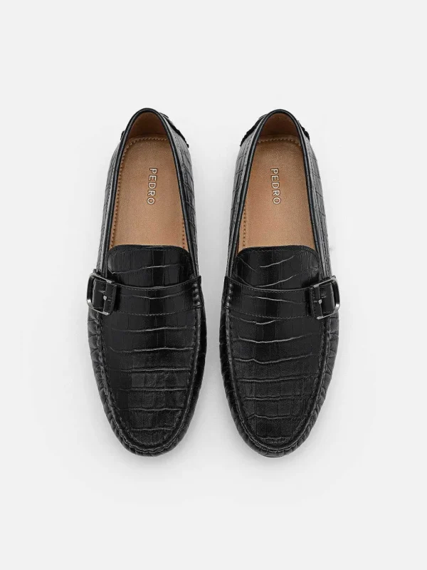 Helix Leather Driving Shoes<PEDRO Cheap