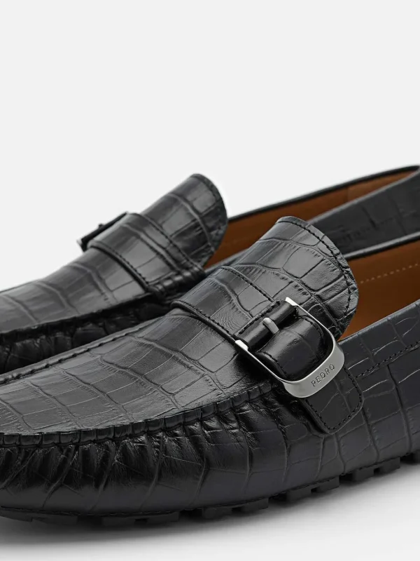 Helix Leather Driving Shoes<PEDRO Cheap