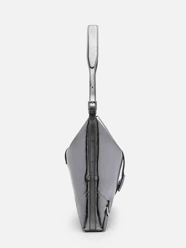 Helix Leather Hobo Bag<PEDRO New