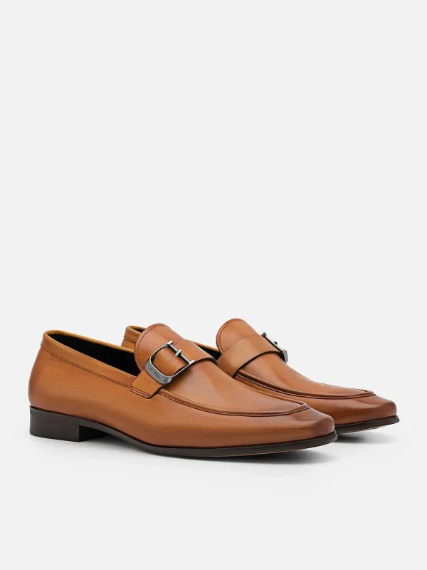 Helix Leather Loafers<PEDRO Cheap