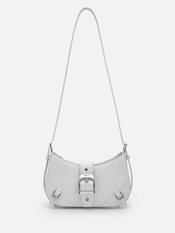 Helix Leather Shoulder Bag<PEDRO Shop
