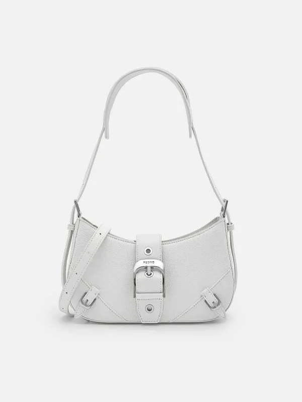 Helix Leather Shoulder Bag<PEDRO Shop