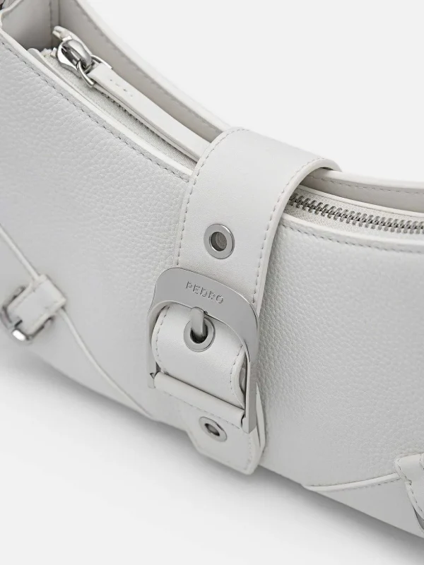 Helix Leather Shoulder Bag<PEDRO Shop