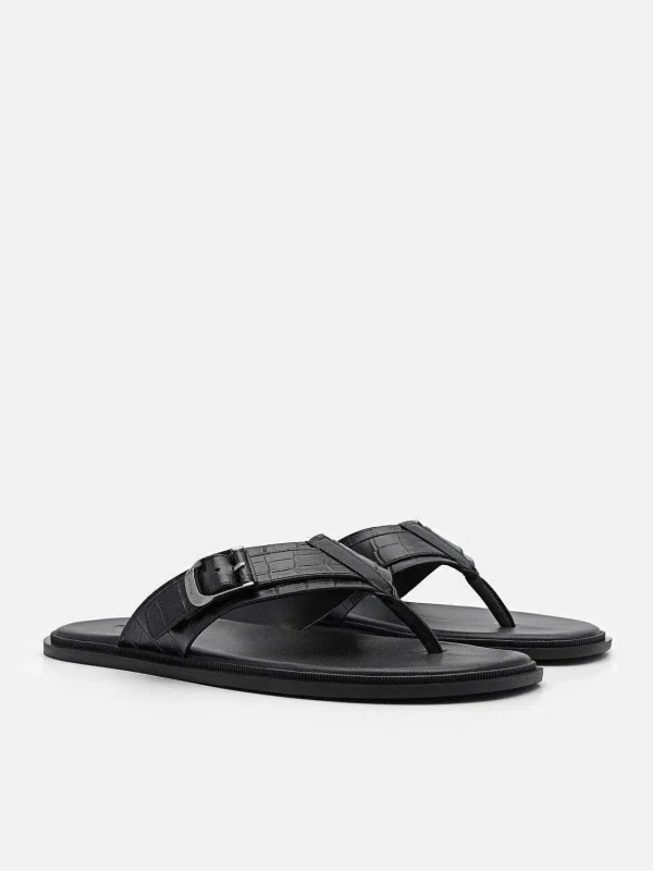 Helix Leather Thong Sandals<PEDRO Best Sale
