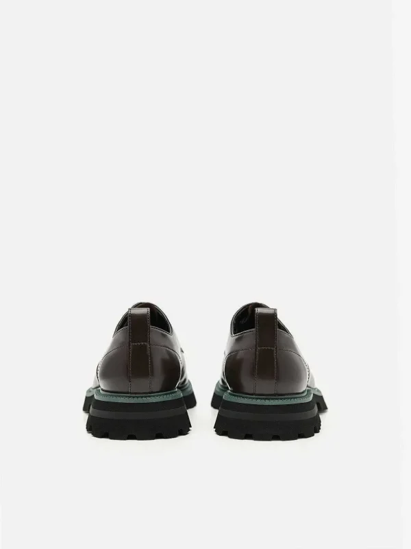 Hendrix Leather Derby Shoes<PEDRO Online