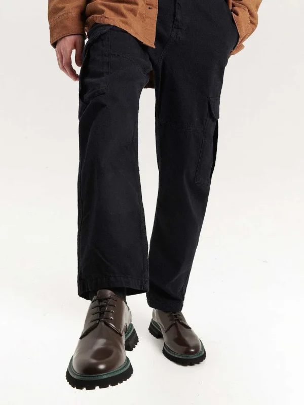 Hendrix Leather Derby Shoes<PEDRO Online