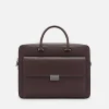 Henry Textured Leather Briefcase<PEDRO Cheap