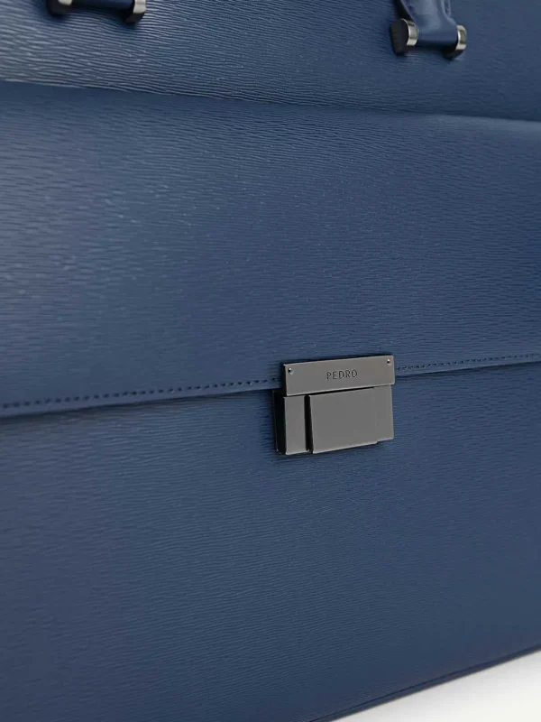 henry_textured_leather_br_3.webp Henry Textured Leather Briefcase<PEDRO New