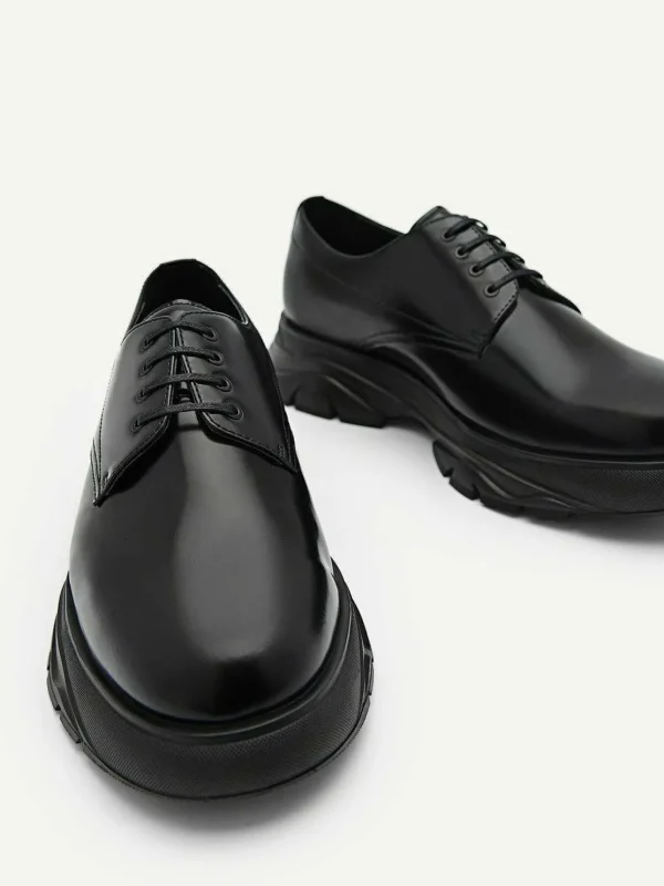 hybrix_leather_derby_shoe_3.webp Hybrix Leather Derby Shoes<PEDRO Fashion