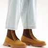 Hybrix Leather Lace-Up Boots<PEDRO Best Sale