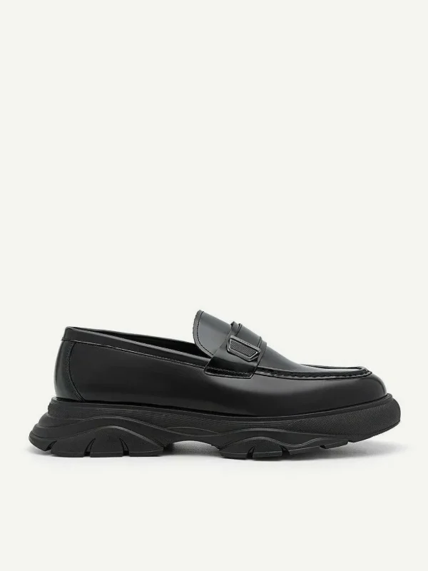 Hybrix Leather Loafers<PEDRO Online