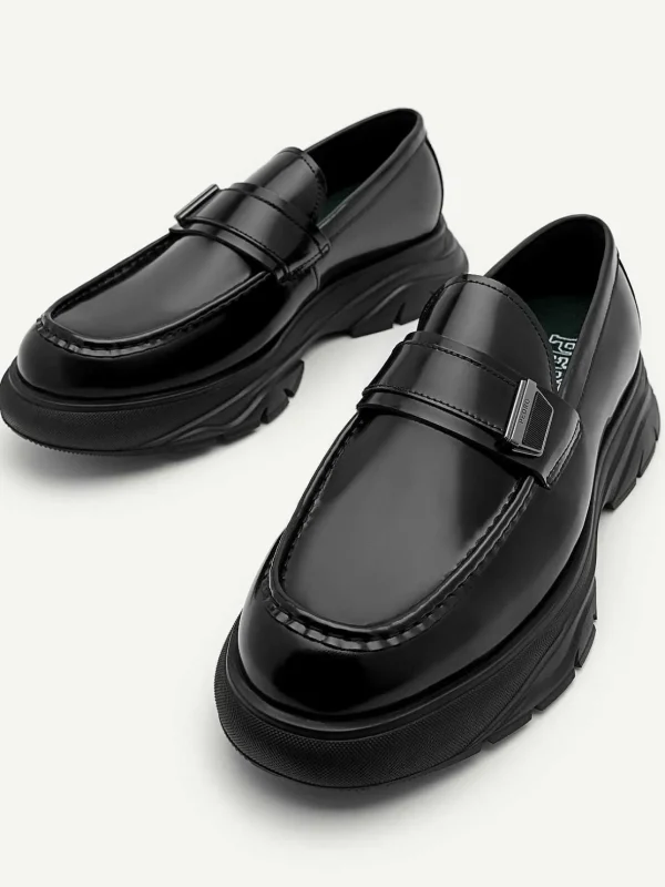 Hybrix Leather Loafers<PEDRO Online