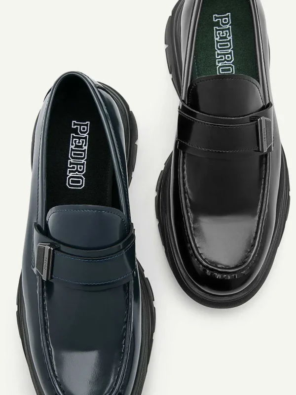 Hybrix Leather Loafers<PEDRO Online