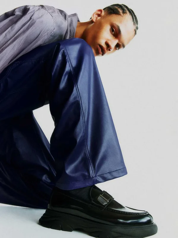 Hybrix Leather Loafers<PEDRO Online