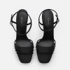 Iza Fabric Platform Heel Sandals<PEDRO Cheap