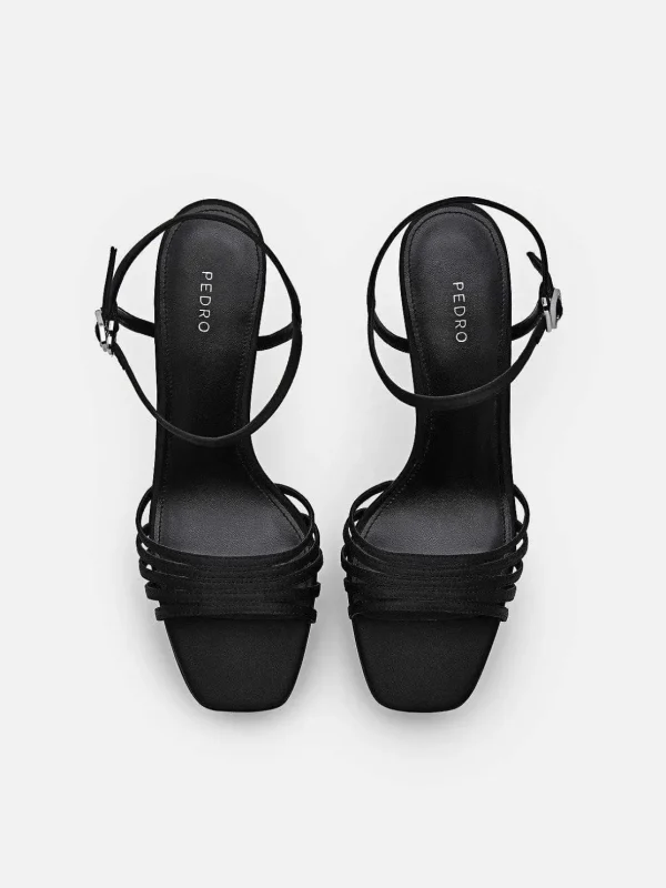 Iza Fabric Platform Heel Sandals<PEDRO Cheap