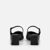 Jean Leather Heel Mules<PEDRO Hot