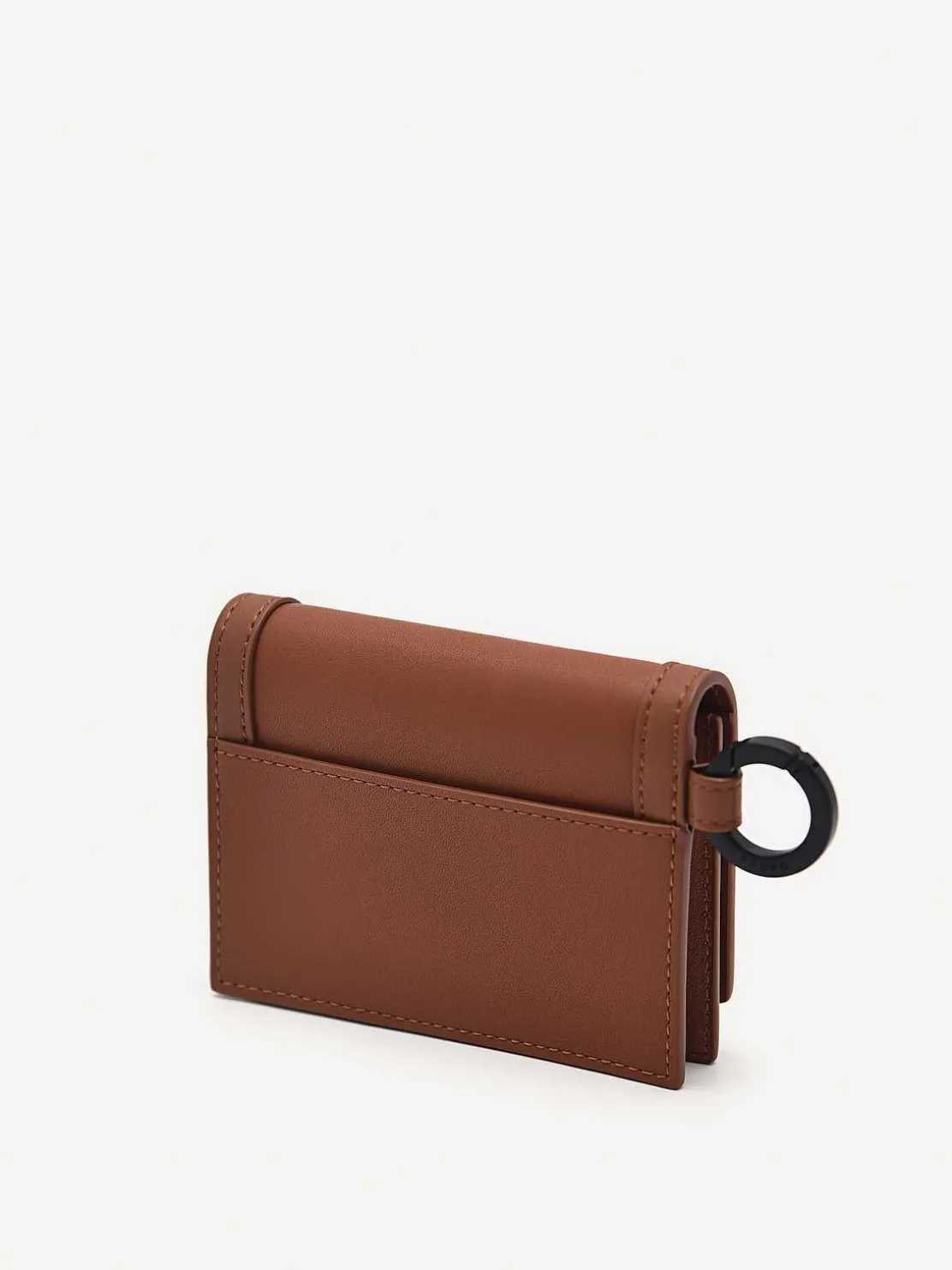 leather_bifold_card_holde_0-6.webp Leather Bi-Fold Card Holder With Key Ring<PEDRO Fashion