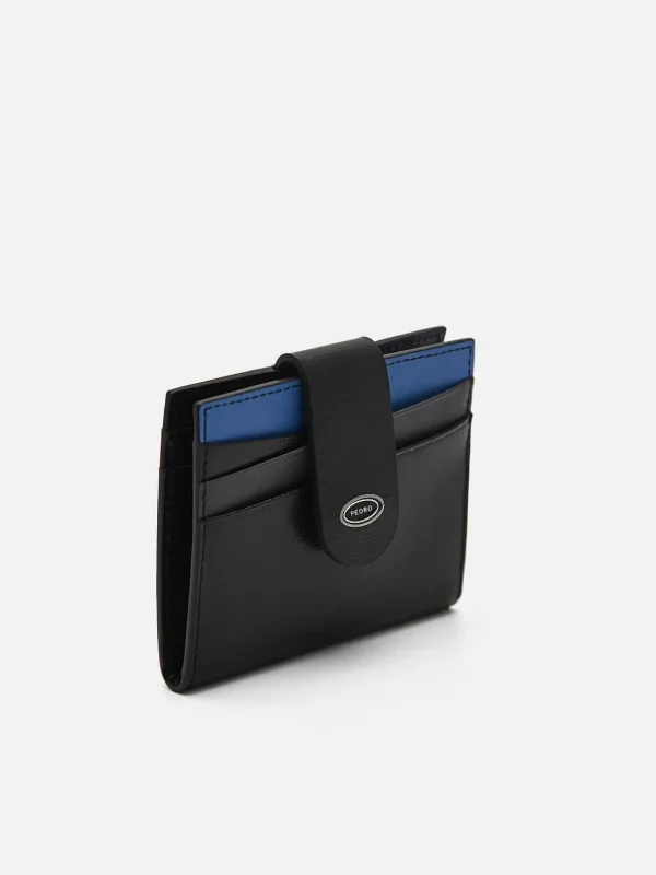 Leather Bi-Fold Card Holder<PEDRO Cheap
