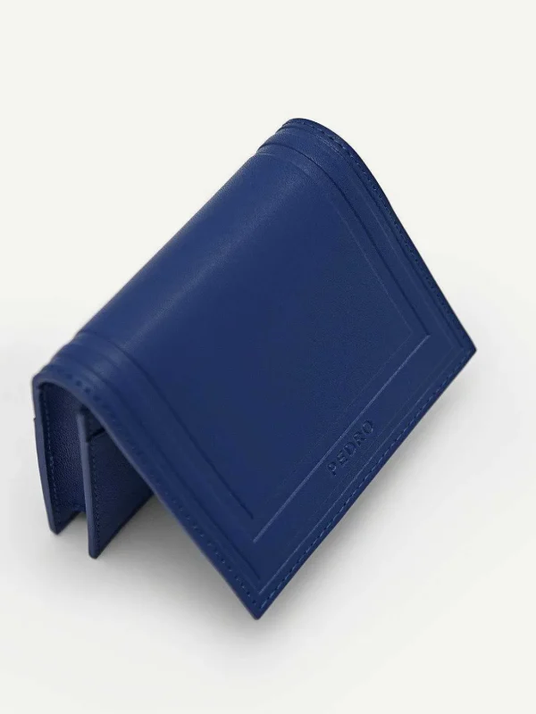 Leather Bi-Fold Card Holder<PEDRO New