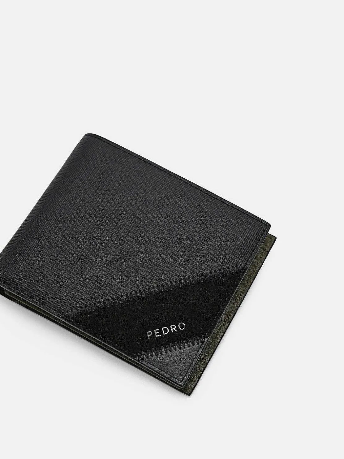Leather Bi-Fold Coin Wallet<PEDRO Clearance