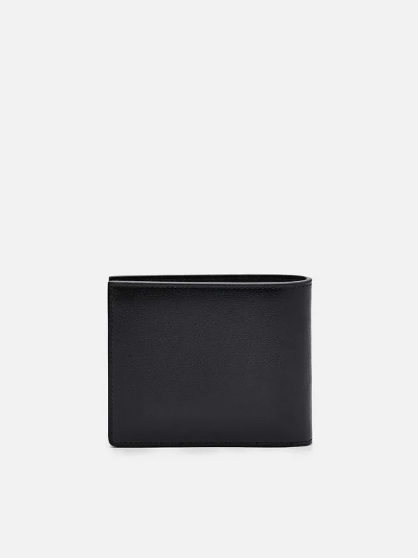 Leather Bi-Fold Flip Wallet<PEDRO Sale