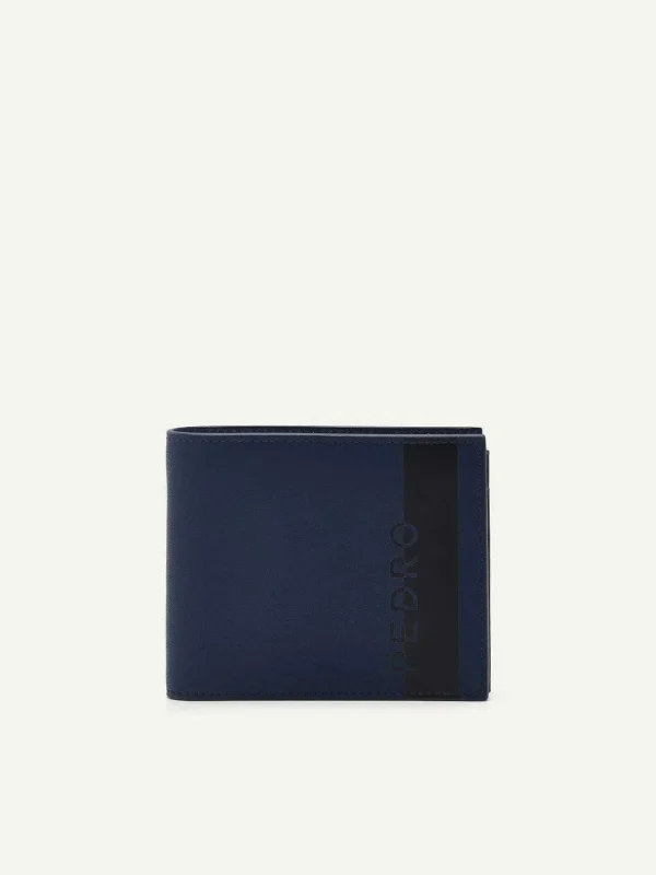Leather Bi-Fold Flip Wallet<PEDRO Sale