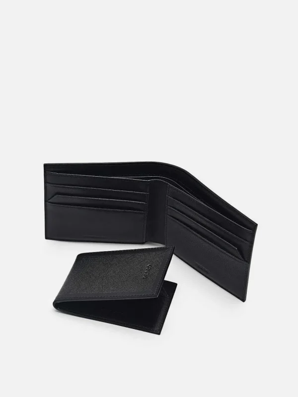 Leather Bi-Fold Wallet With Insert<PEDRO Flash Sale