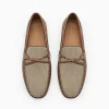 Leather Bow Driving Shoes<PEDRO Sale