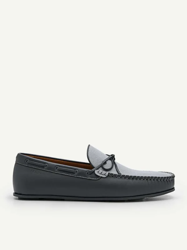 Leather Bow Driving Shoes<PEDRO Flash Sale