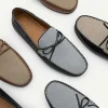 Leather Bow Driving Shoes<PEDRO Fashion