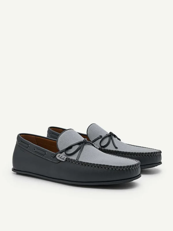 Leather Bow Driving Shoes<PEDRO Flash Sale