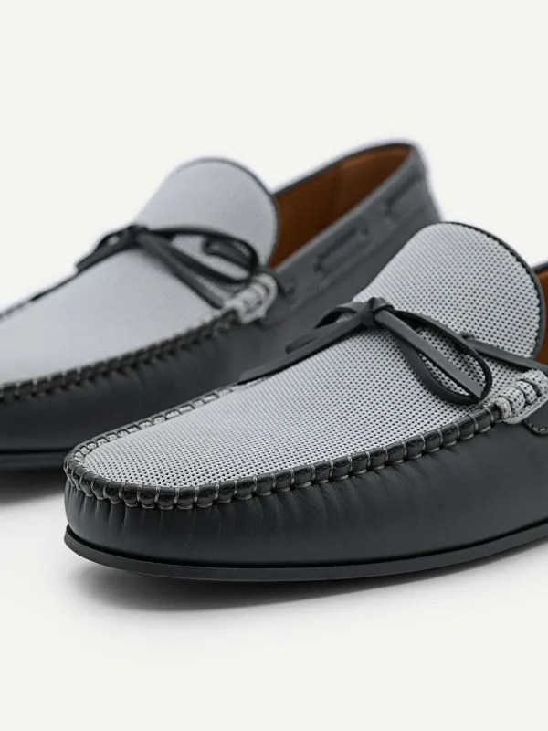 Leather Bow Driving Shoes<PEDRO Flash Sale