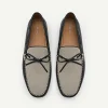 Leather Bow Driving Shoes<PEDRO Fashion