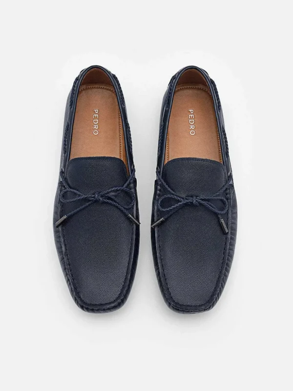 leather_bow_driving_shoes_3.webp Leather Bow Driving Shoes<PEDRO Outlet