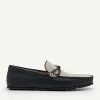 Leather Bow Driving Shoes<PEDRO Fashion