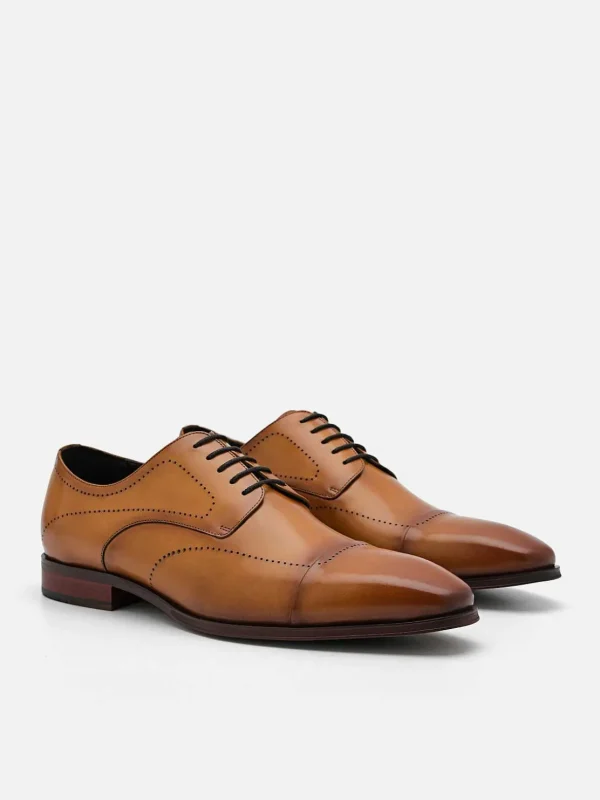 Leather Brogue Derby Shoes<PEDRO Flash Sale