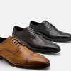 Leather Brogue Derby Shoes<PEDRO Fashion