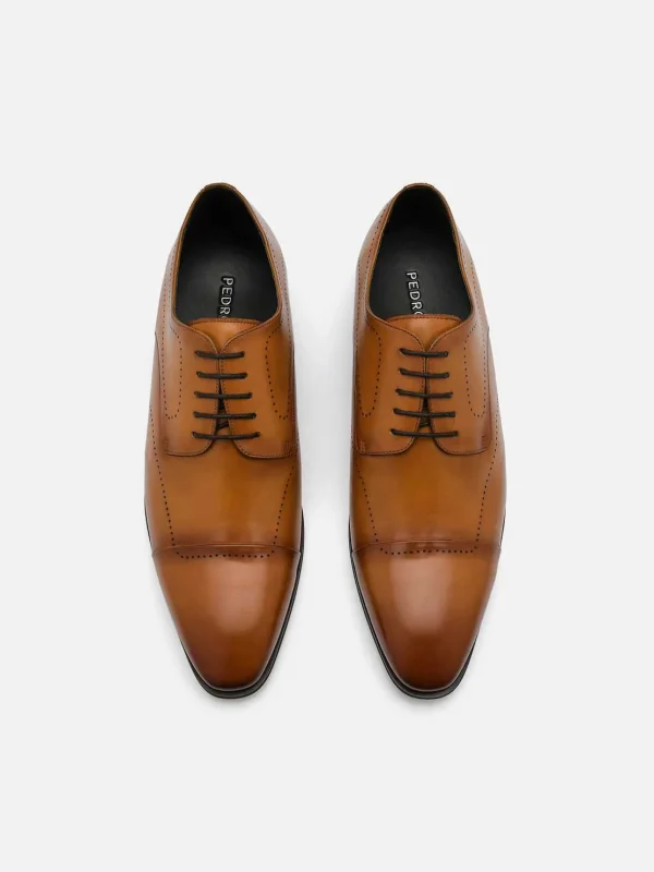Leather Brogue Derby Shoes<PEDRO Flash Sale
